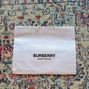 Burberry Large White Shopping Tote Bag 2023
